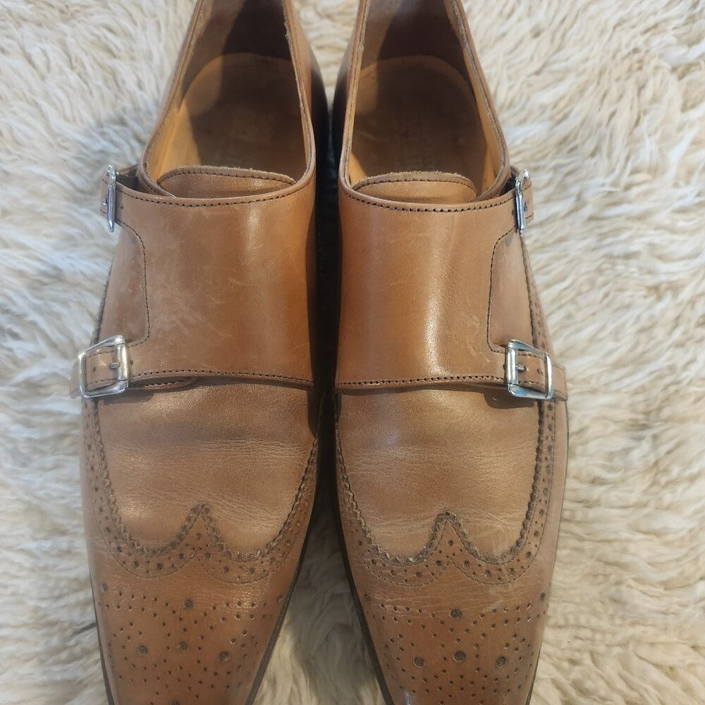 DeLaRentis Italian Couture Italian Leather Mens Shoes